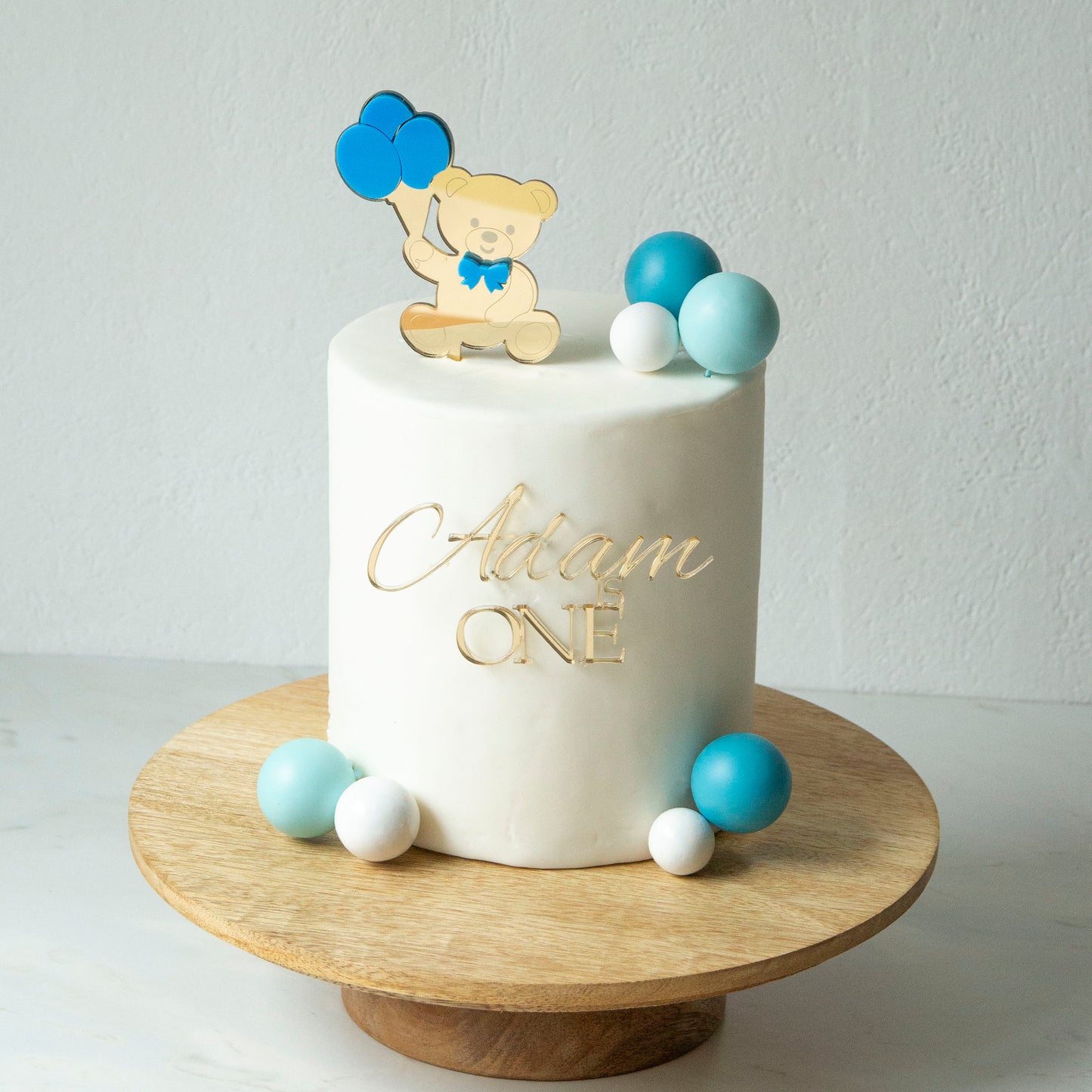 Cake topper : Ourson