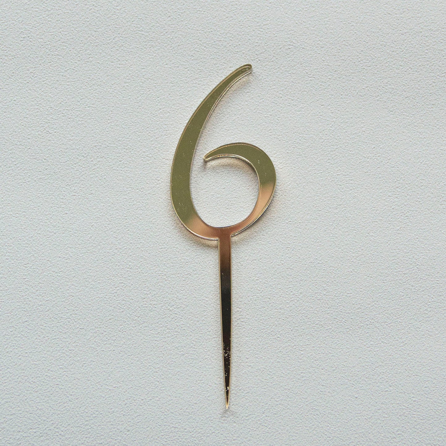 Cake topper : chiffre