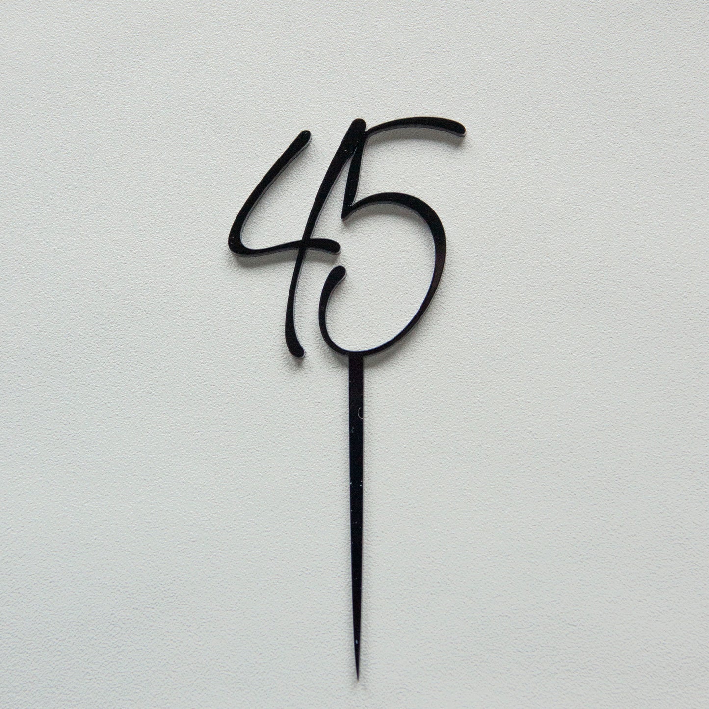 Cake topper : chiffre