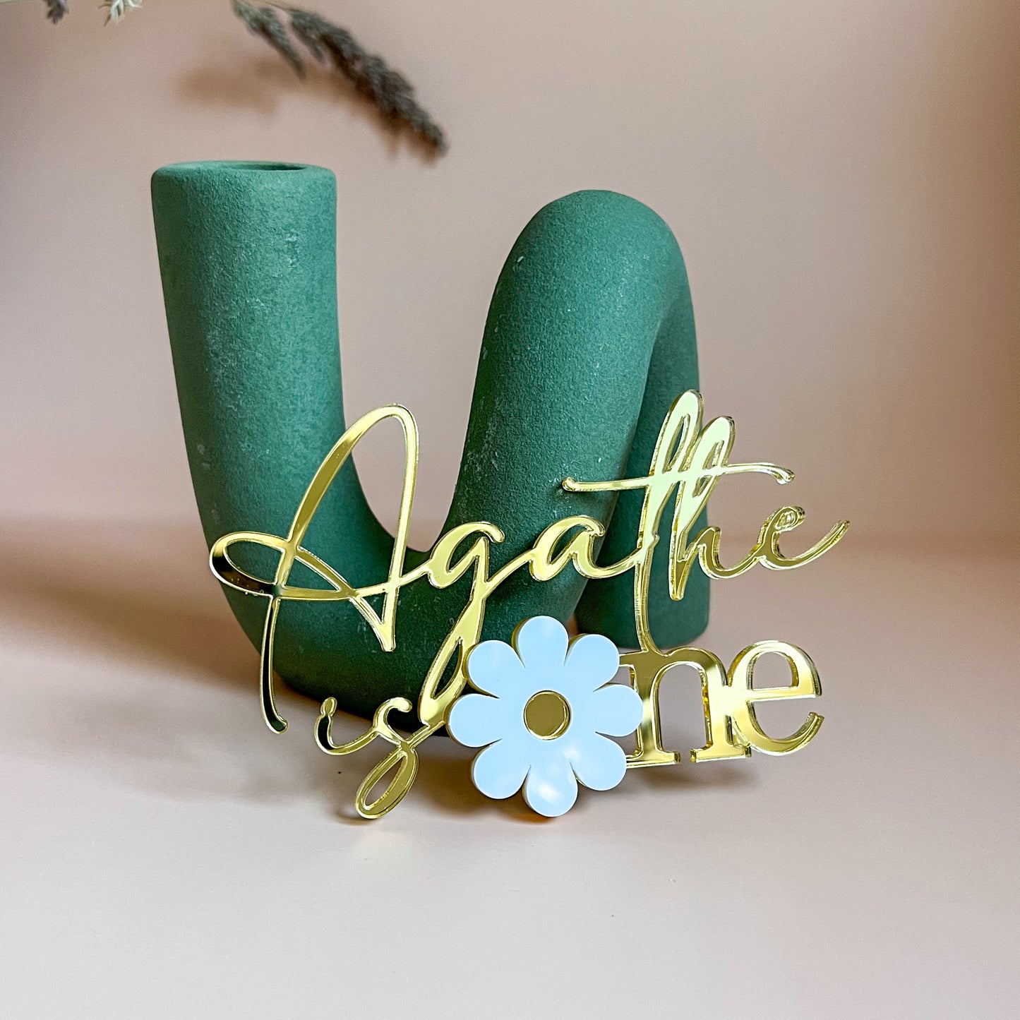 Topper Marguerite, modèle 1 (sans pic)