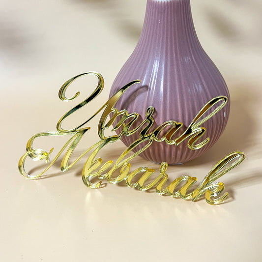 Face topper : Umrah Mubarak