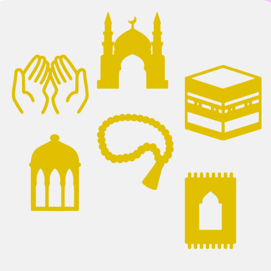 Cupcake topper : LOT de 6