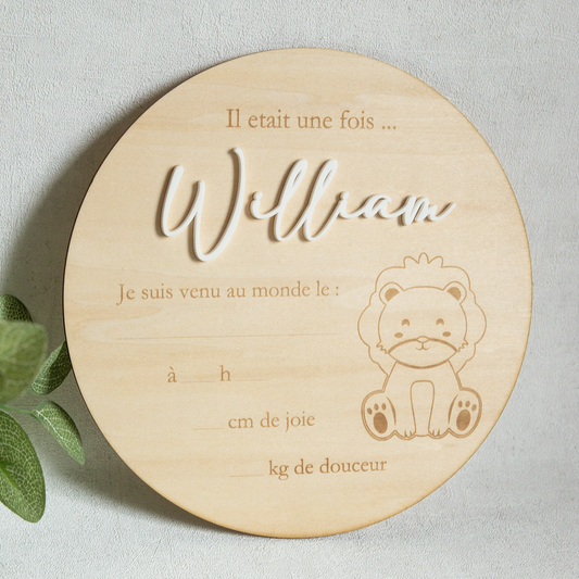 Carte bienvenue bébé