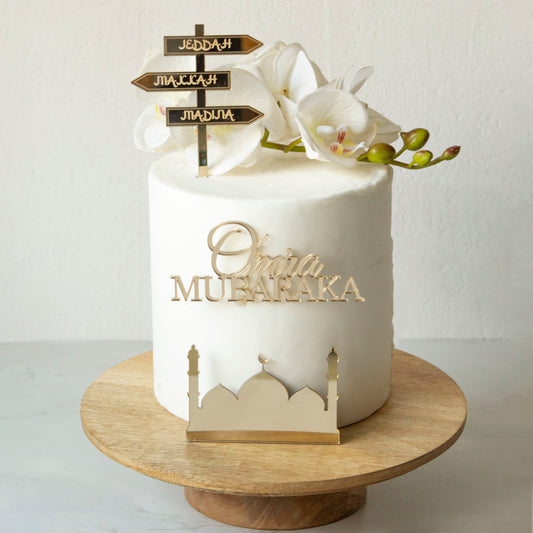 Ensemble de 1 cake topper + 2 toppers face