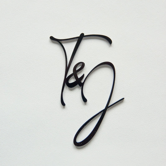 Topper : initiales