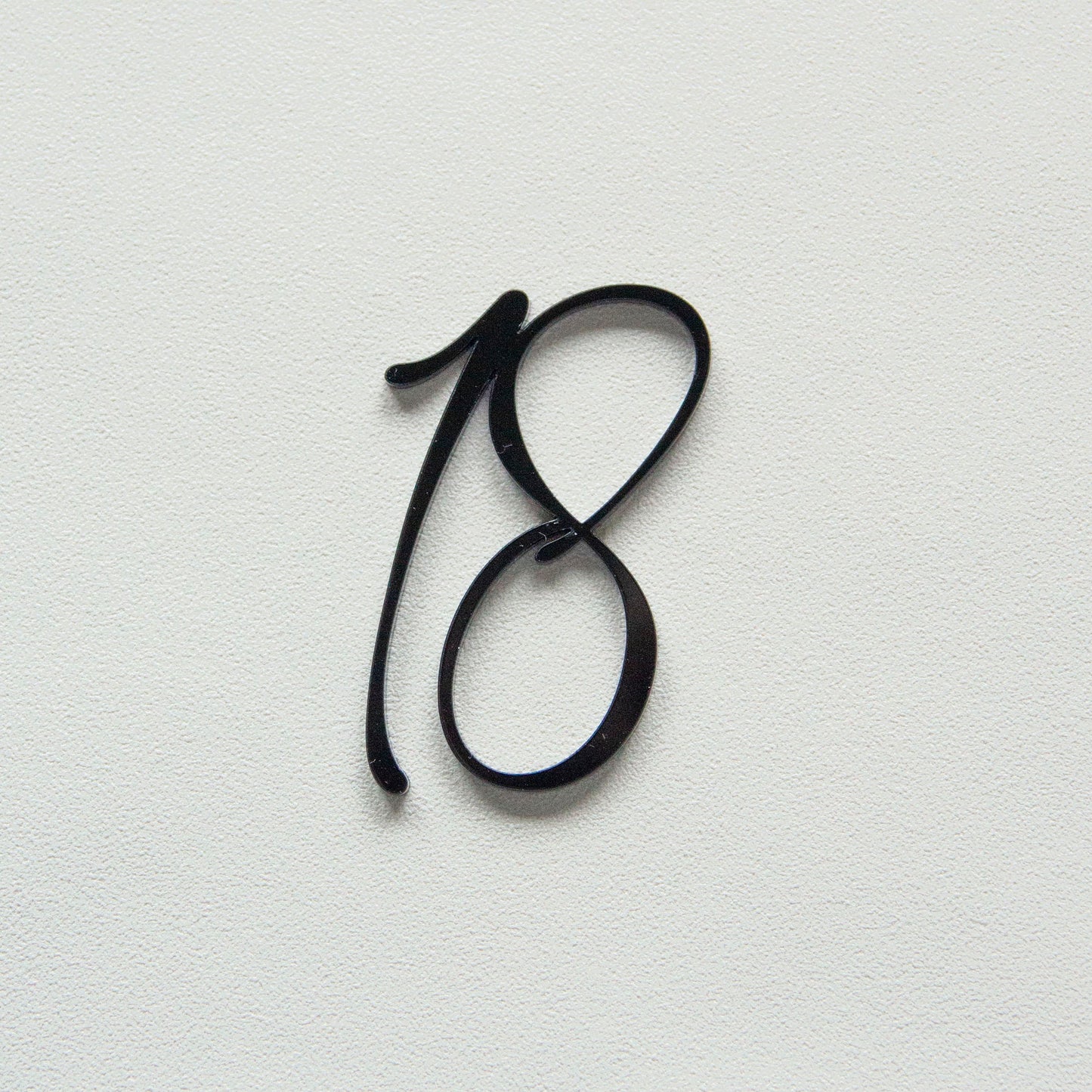 Face topper : chiffre
