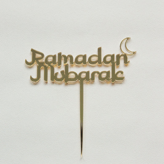 Cake topper : Ramadan Mubarak