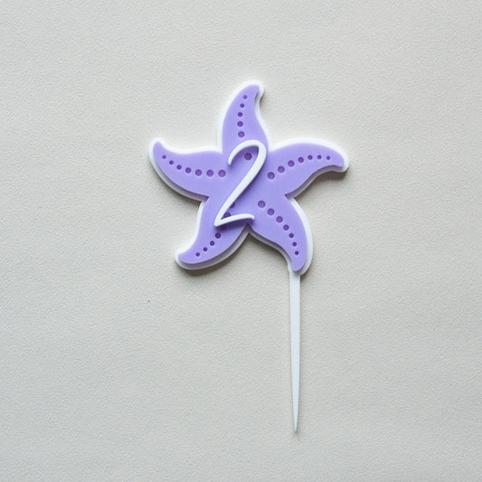 CAKE topper : Étoile de mer